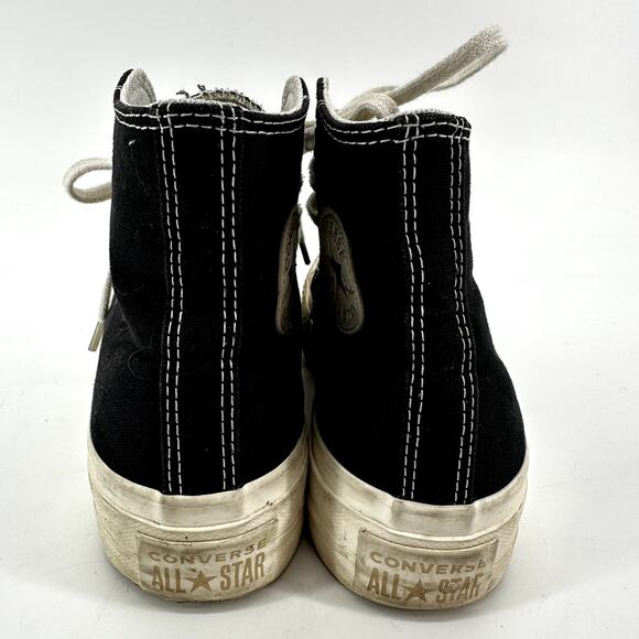 Converse Chuck Taylor All Star Festival Smoothie Sneakers Platform High Black 5 - Picture 5 of 7